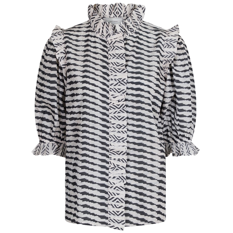 Neo Noir Chacha Graphic Bluse