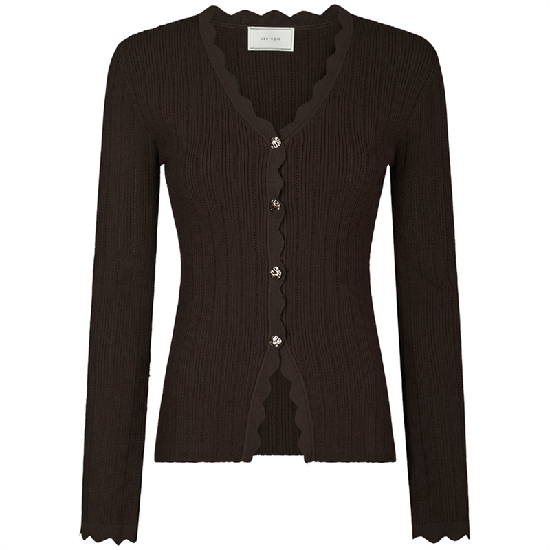 Neo Noir Clara Stitch Knit Bluse