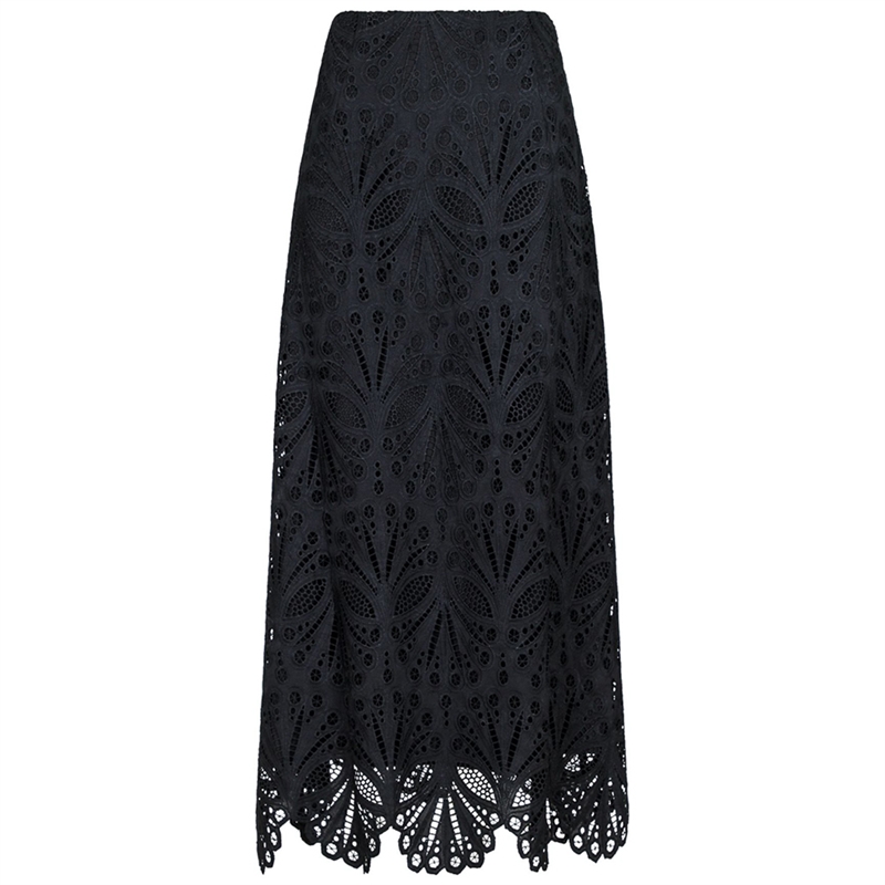 Neo Noir Daia Embroidery Nederdel