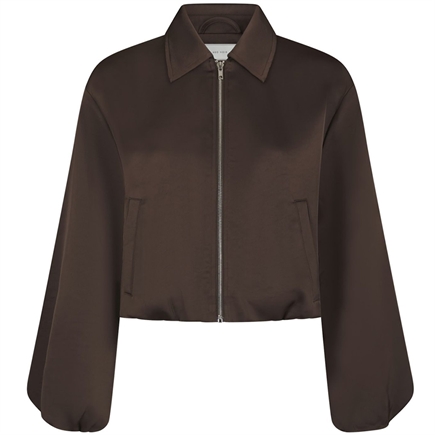 Neo Noir Denielle Heavy Sateen Jakke