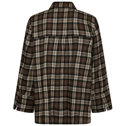 Neo Noir Dita Flannel Check Skjorte
