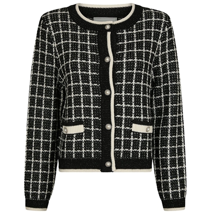 Neo Noir Doro Stitch Knit Cardigan