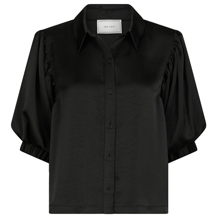 Neo Noir Etta Heavy Sateen Skjorte