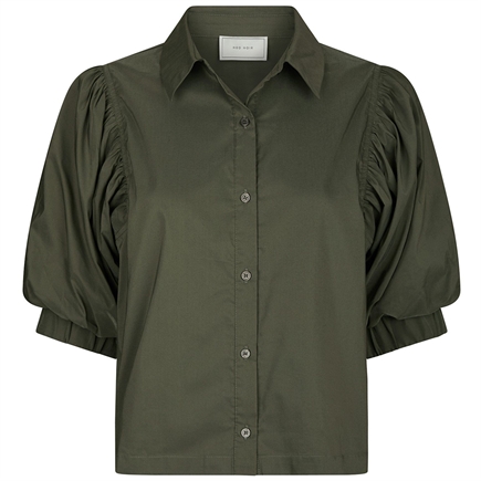 Neo Noir Etta Poplin Skjorte