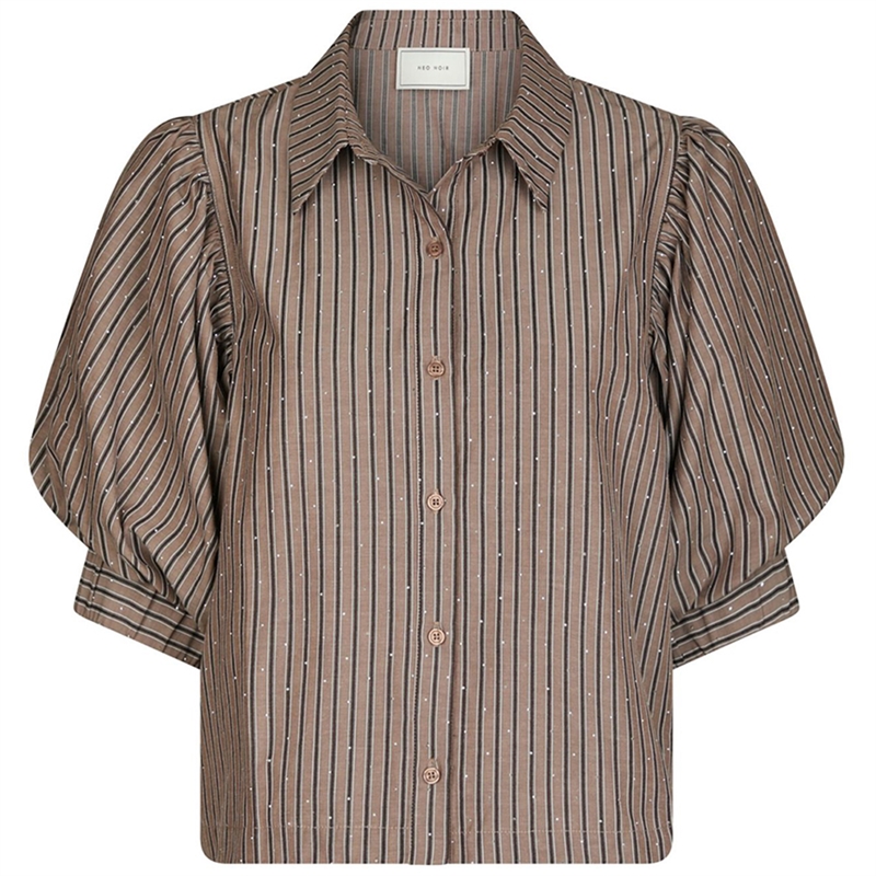 Neo Noir Etta Stripe Stone Skjorte
