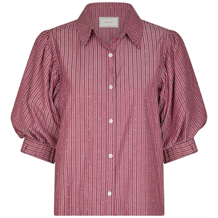 Neo Noir Etta Stripe Stone Skjorte