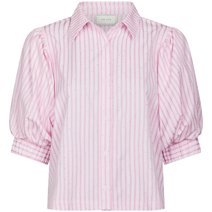 Neo Noir Etta Stripe Stone Skjorte