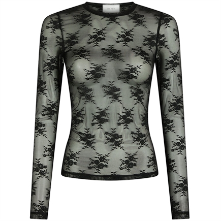 Neo Noir Evania Mesh Bluse