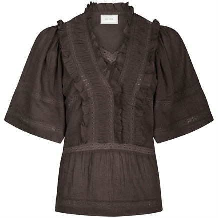 Neo Noir Evienne S Voile Top