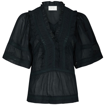 Neo Noir Evienne S Voile Top