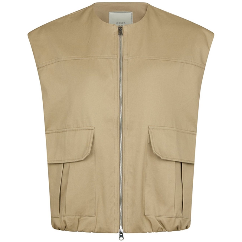 Neo Noir Flo Balloon Twill Vest