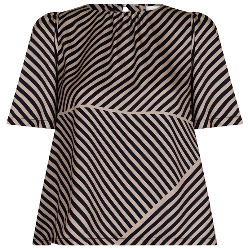 Neo Noir Florina Mix Lines Bluse