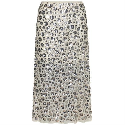 Gilla Flower Sequins Nederdel