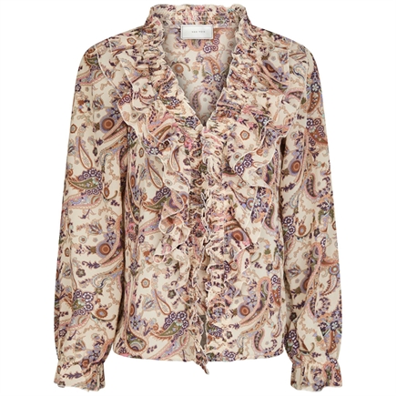 Neo Noir Ivey Art Paisley Bluse