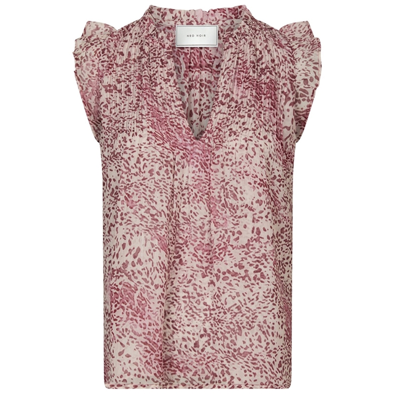Neo Noir Izar Blur Graphic Top