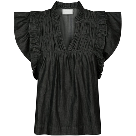 Neo Noir Jayla Denim Top