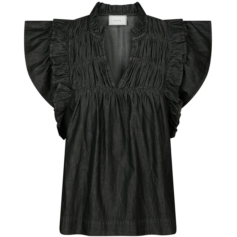 Neo Noir Jayla Denim Top