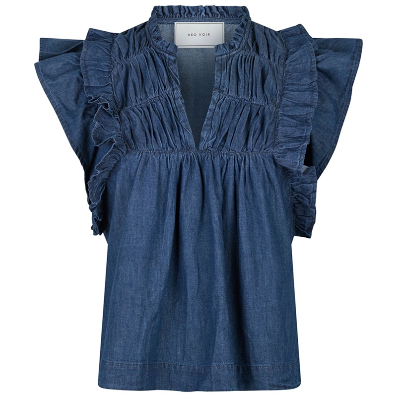 Neo Noir Jayla Denim Top