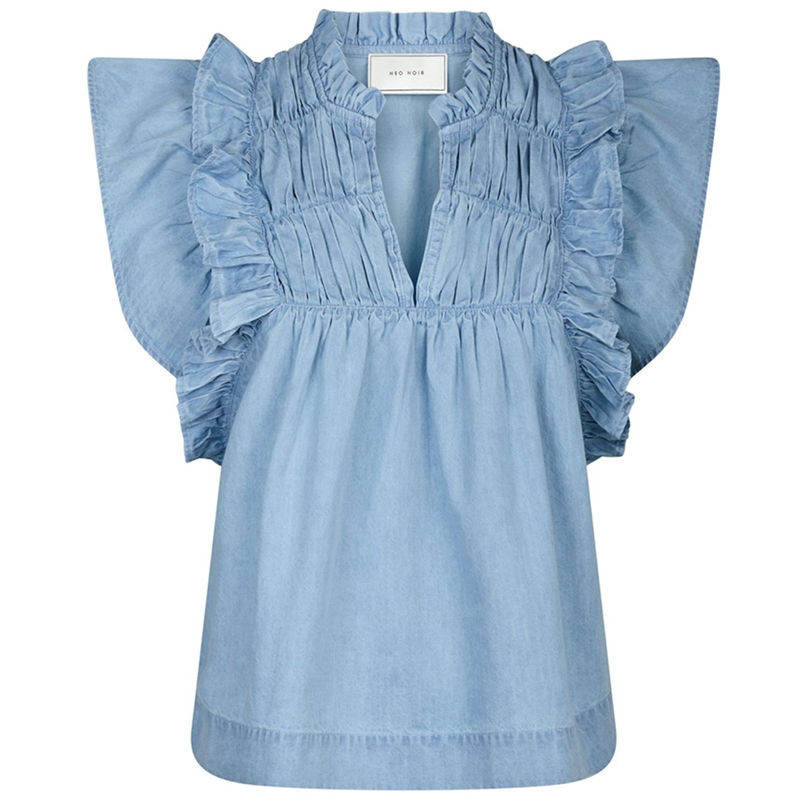 Neo Noir Jayla Denim Top
