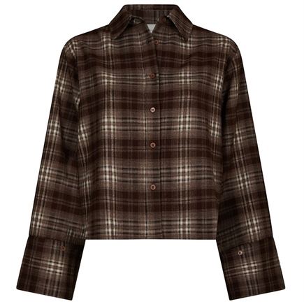 Neo Noir Jaylin Flannel Check Skjorte
