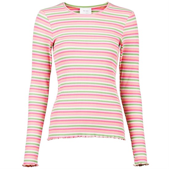 Neo Noir Jose Rib Bluse