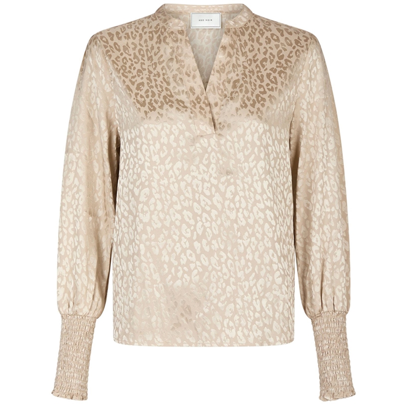 Neo Noir Landa Leo Jacquard Bluse