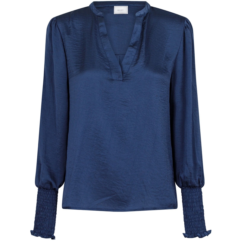 Neo Noir Landa Solid Bluse