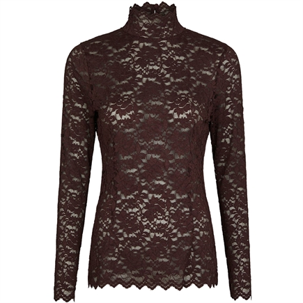 Neo Noir Liza Laceflower Bluse