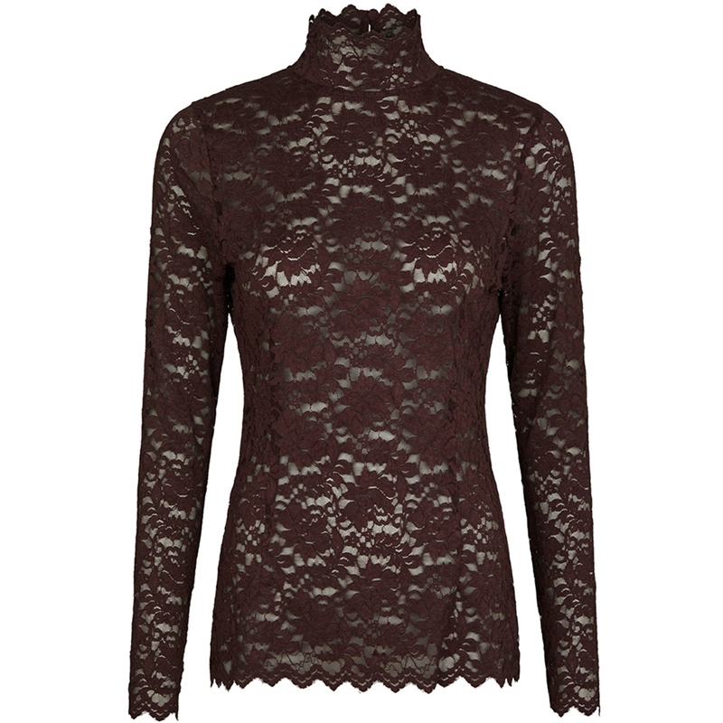 Neo Noir Liza Laceflower Bluse