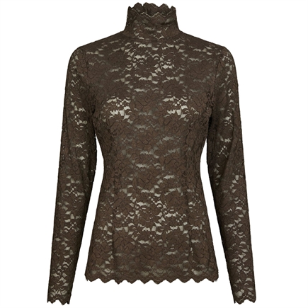 Neo Noir Liza Laceflower Bluse