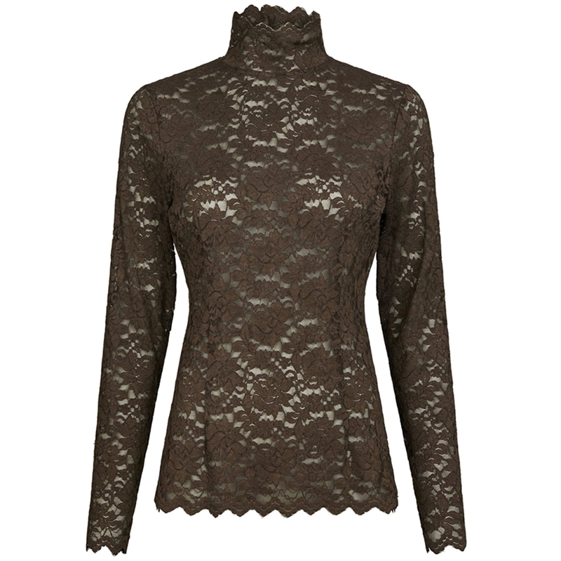 Neo Noir Liza Laceflower Bluse