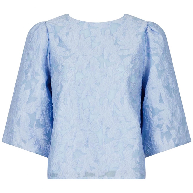 Neo Noir Lorraine Brocade Bluse