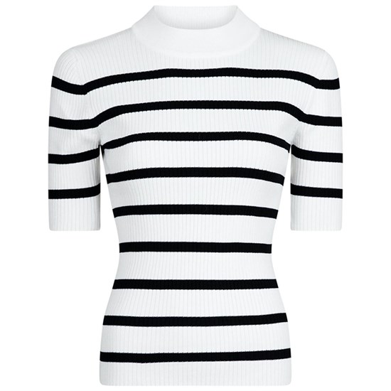 Neo Noir Malloy Stripe Knit T-shirt