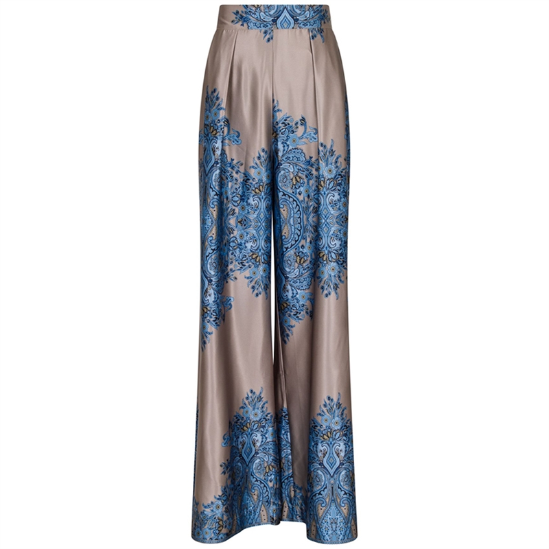 Neo Noir Mana Paisley Border Bukser