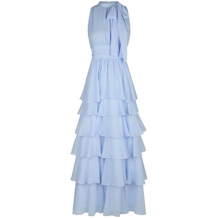 Neo Noir Marli Solid Chiffon Kjole