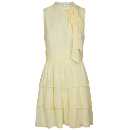 Neo Noir May Solid Chiffon Kjole