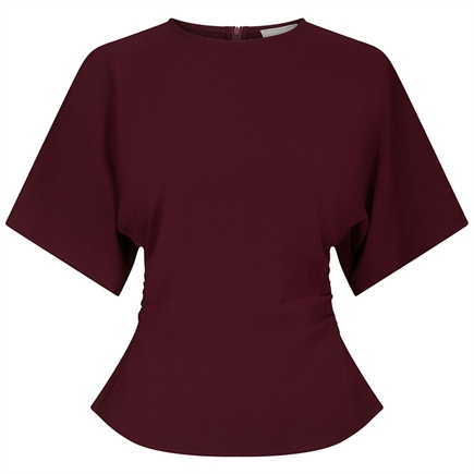 Neo Noir Miriel Drape Bluse