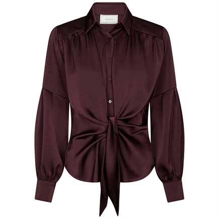 Neo Noir Naja Satin Skjorte