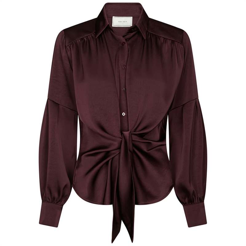 Neo Noir Naja Satin Skjorte