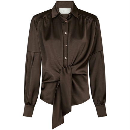 Neo Noir Naja Satin Skjorte