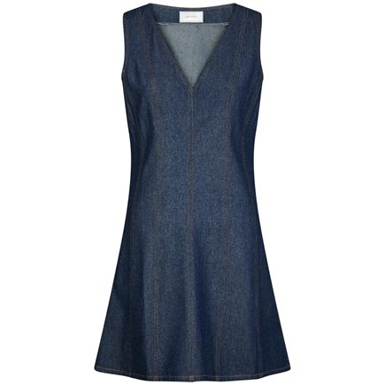 Neo Noir Nava Denimkjole