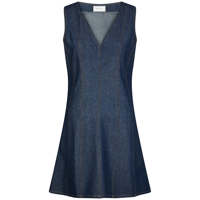 Neo Noir Nava Denimkjole