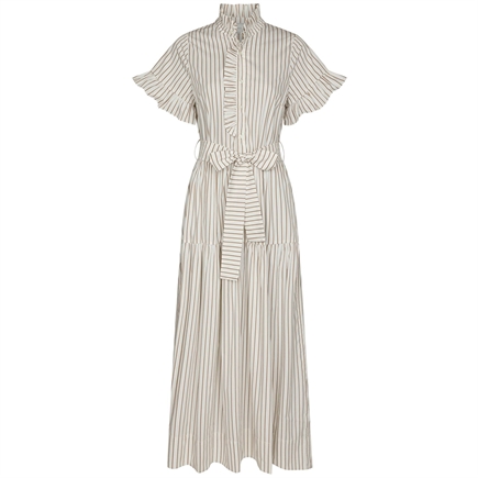 Neo Noir Nellie Wide Stripe Kjole