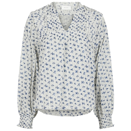 Neo Noir Nipoa Dot Flower Bluse
