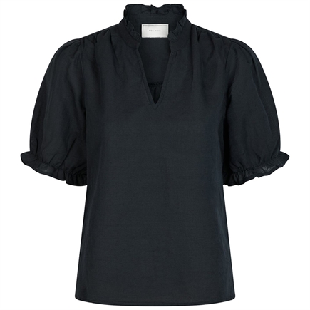 Neo Noir Odesa Linen Bluse