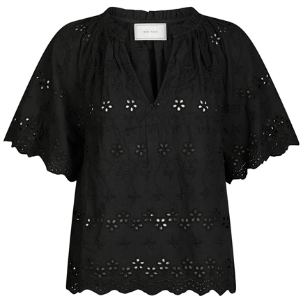 Neo Noir Odet Embroidery Bluse