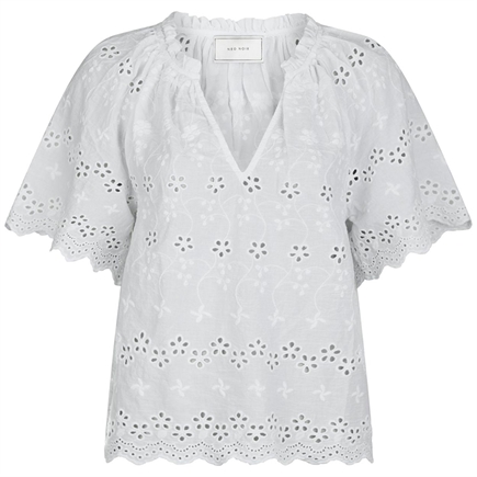 Neo Noir Odet Embroidery Bluse