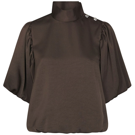Neo Noir Parisa Heavy Sateen Bluse