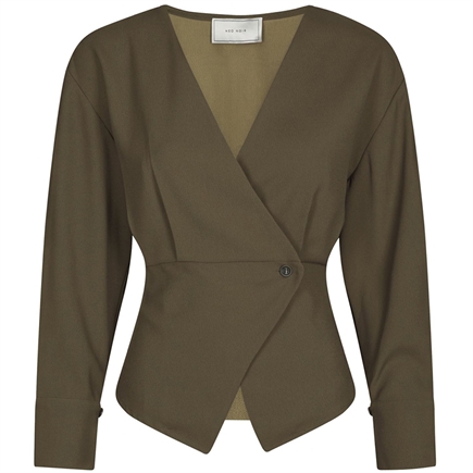Neo Noir Reline Crepe Bluse