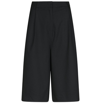 Neo Noir Rima Slim Pinstripe Shorts